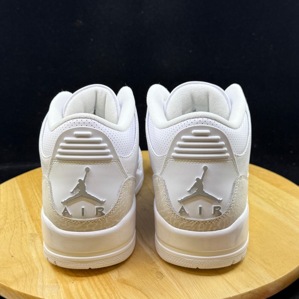 Nike Air Jordan 3 Retro Pure Money CT8532-111 Men's Size 8 Sneaker - Picture 6 of 9